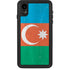 Azerbaijan Flag Distressed iPhone Cases