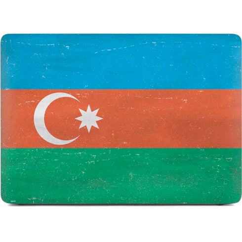 Azerbaijan Flag Distressed Apple MacBook Air Skin
