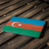 Azerbaijan Flag Distressed Apple MacBook Air Skin