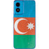 Azerbaijan Flag Distressed Moto G Play 4G (2024) Skin
