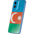 Azerbaijan Flag Distressed Moto G Play 4G (2024) Skin