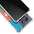 Azerbaijan Flag Distressed Moto G Power 5G (2025) Clear Case