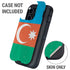 Azerbaijan Flag Distressed Otterbox Defender iPhone Skin
