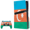 Azerbaijan Flag Distressed PS5 Pro Disk Bundle Skin