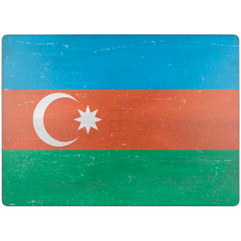 Azerbaijan Flag Distressed Surface Laptop 7 13.8in Skin