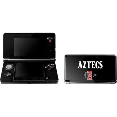 San Diego State University Aztecs Black Nintendo Skins
