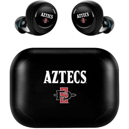 San Diego State University Aztecs Black Amazon Echo Buds Skin