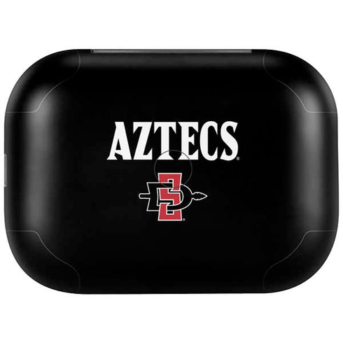 San Diego State University Aztecs Black Amazon Echo Buds Skin