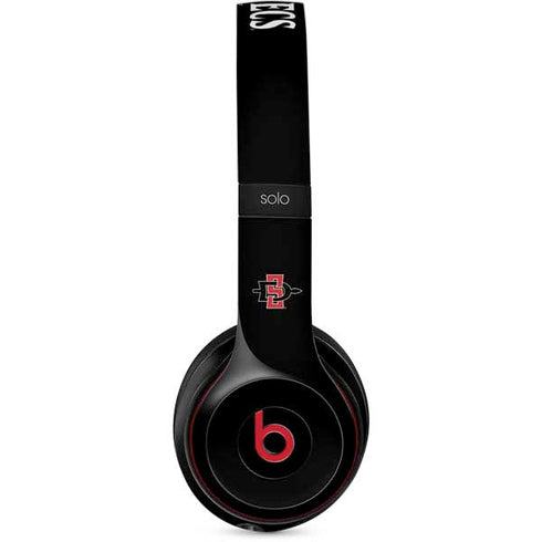 San Diego State University Aztecs Black Beats Solo 3 Wireless Skin