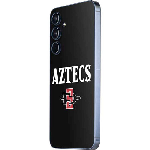 San Diego State University Aztecs Black Galaxy A35 5G Skin