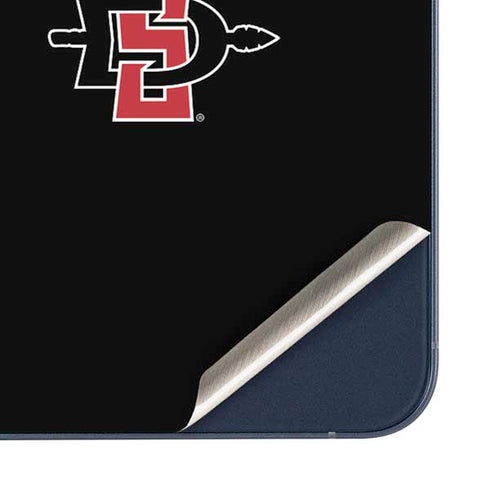 San Diego State University Aztecs Black Galaxy A35 5G Skin