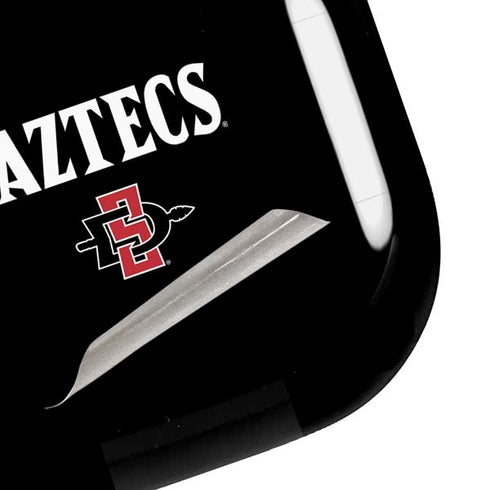 San Diego State University Aztecs Black Galaxy Buds Live Skin