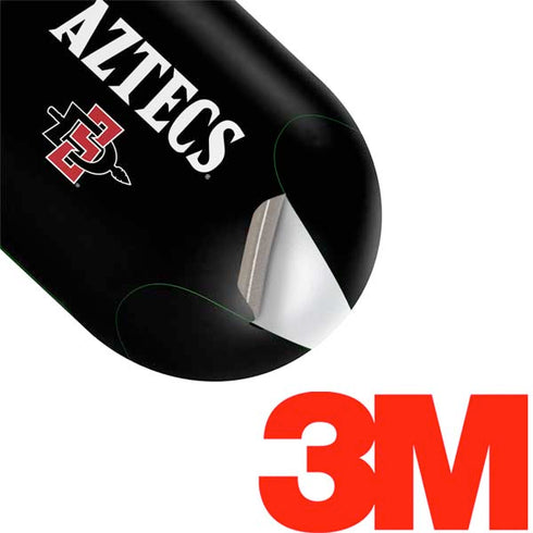 San Diego State University Aztecs Black Galaxy Buds Plus Skin