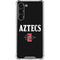 San Diego State University Aztecs Black Galaxy S24 FE Clear Case