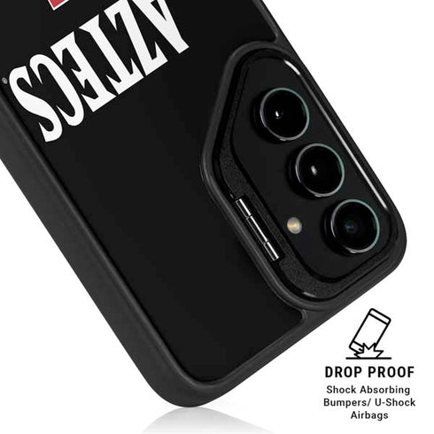 San Diego State University Aztecs Black Galaxy S24 FE Kickstand Case