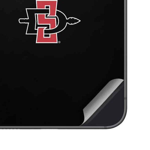 San Diego State University Aztecs Black Galaxy S25 Skin