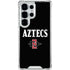 San Diego State University Aztecs Black Galaxy S25 Ultra Clear Case