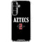 San Diego State University Aztecs Black Galaxy S26 Clear Case