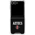 San Diego State University Aztecs Black Galaxy Z Flip7 Clear Case