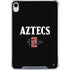 San Diego State University Aztecs Black iPad 11th Gen (2025) Clear Case
