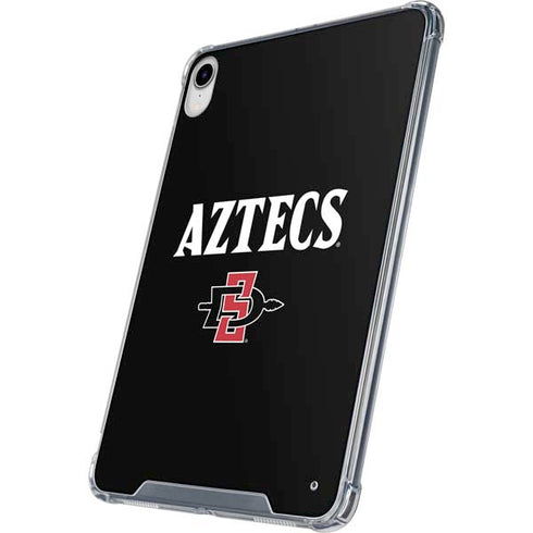 San Diego State University Aztecs Black iPad 11th Gen (2025) Clear Case