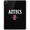 San Diego State University Aztecs Black iPad Pro 11in (2024) Clear Case