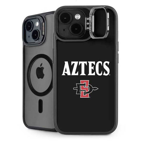 San Diego State University Aztecs Black iPhone 14 Kickstand Case