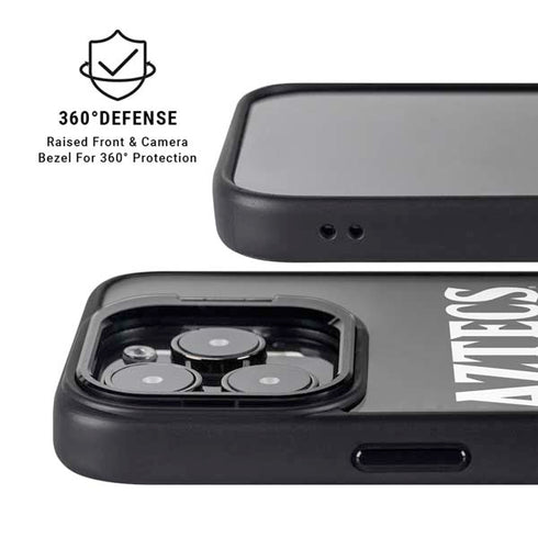 San Diego State University Aztecs Black iPhone 14 Pro Max Kickstand Case