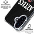 San Diego State University Aztecs Black iPhone 16 Plus Clear Case
