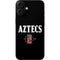 San Diego State University Aztecs Black iPhone 16 Plus Skin