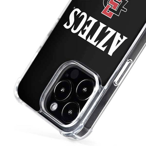 San Diego State University Aztecs Black iPhone 16 Pro MagSafe Case