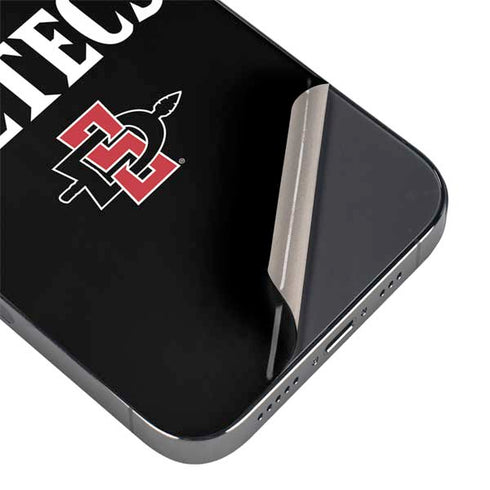 San Diego State University Aztecs Black iPhone 16 Pro Max Skin