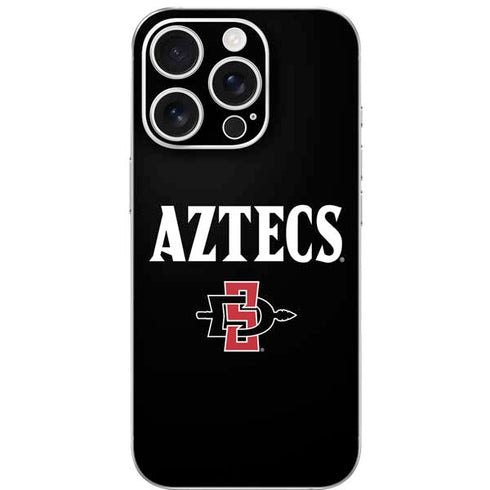 San Diego State University Aztecs Black iPhone 16 Pro Skin