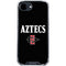 San Diego State University Aztecs Black iPhone 16e Clear Case