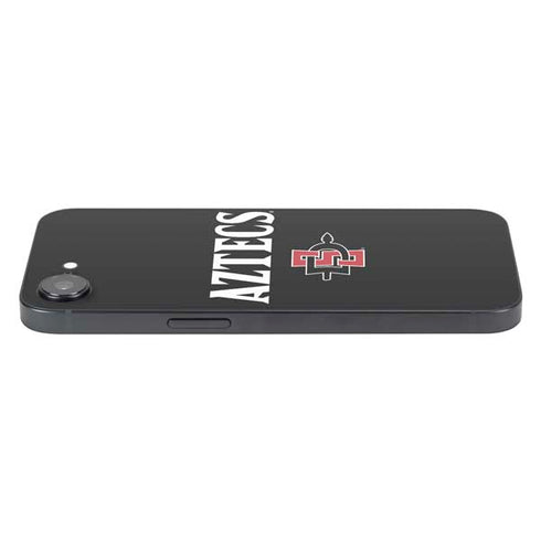 San Diego State University Aztecs Black iPhone 16e Skin
