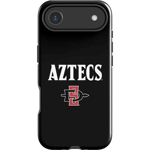 San Diego State University Aztecs Black iPhone 17 Air Impact Case