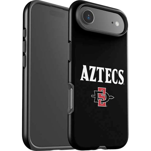 San Diego State University Aztecs Black iPhone 17 Air Impact Case