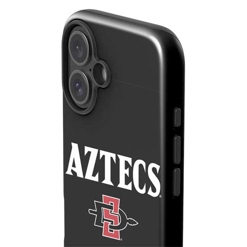 San Diego State University Aztecs Black iPhone 17 Impact Case