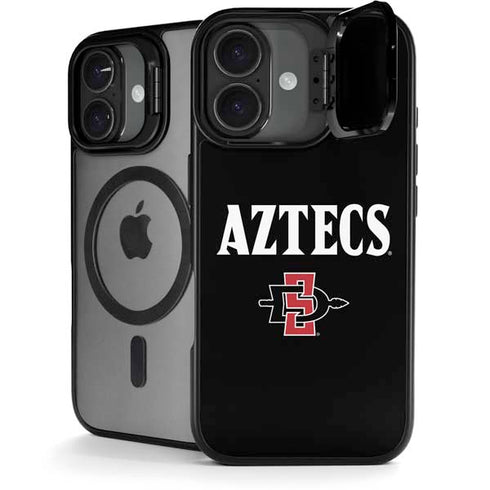 San Diego State University Aztecs Black iPhone 17 Kickstand Case
