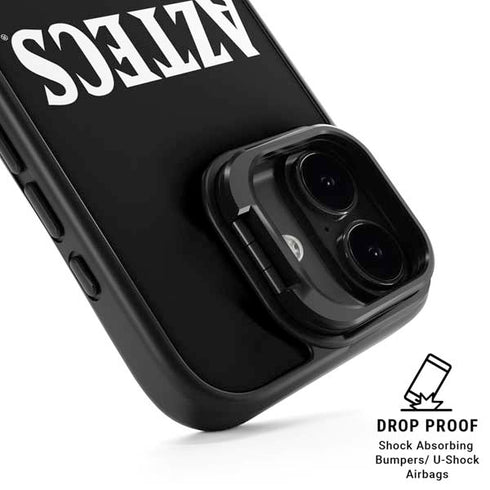 San Diego State University Aztecs Black iPhone 17 Kickstand Case