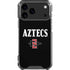 San Diego State University Aztecs Black iPhone 17 Pro Max Clear Case