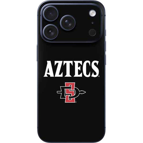 San Diego State University Aztecs Black iPhone 17 Pro Skin