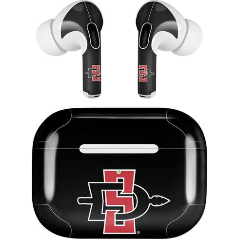 San Diego State University Aztecs Logo AirPods Pro 2nd Gen Skin
