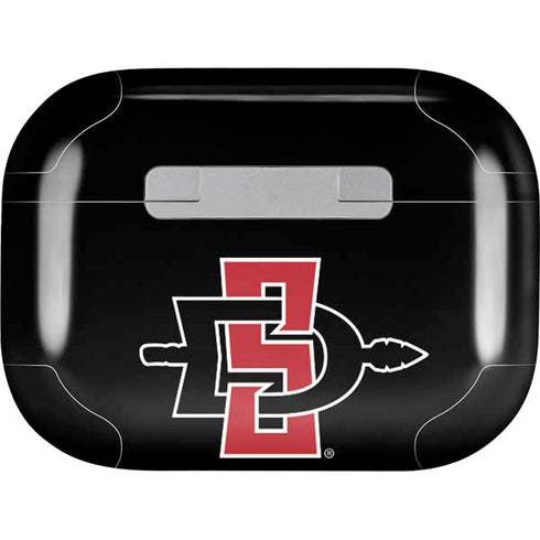 San Diego State University Aztecs Logo AirPods Pro 2nd Gen Skin