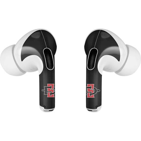 San Diego State University Aztecs Logo AirPods Pro 2nd Gen Skin