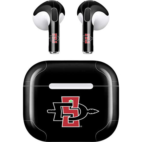 San Diego State University Aztecs Logo Apple AirPods (3rd Gen 2021) Skin