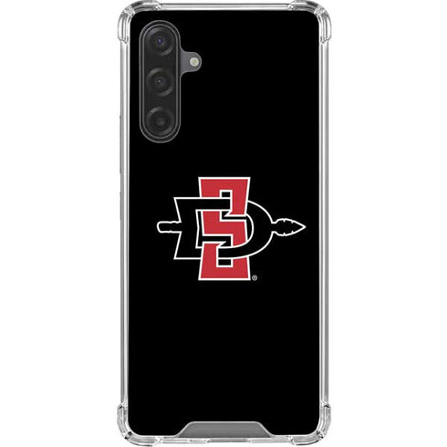 San Diego State University Aztecs Logo Galaxy A17 Clear Case