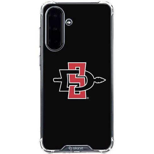 San Diego State University Aztecs Logo Galaxy A36 5G Clear Case