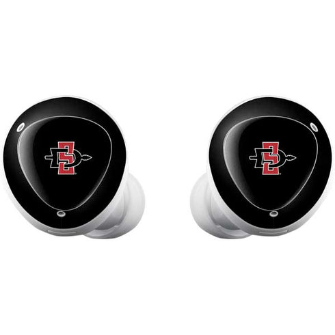 San Diego State University Aztecs Logo Galaxy Buds Plus Skin