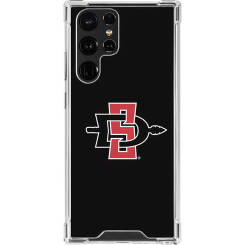San Diego State University Aztecs Logo Galaxy S23 Ultra Clear Case